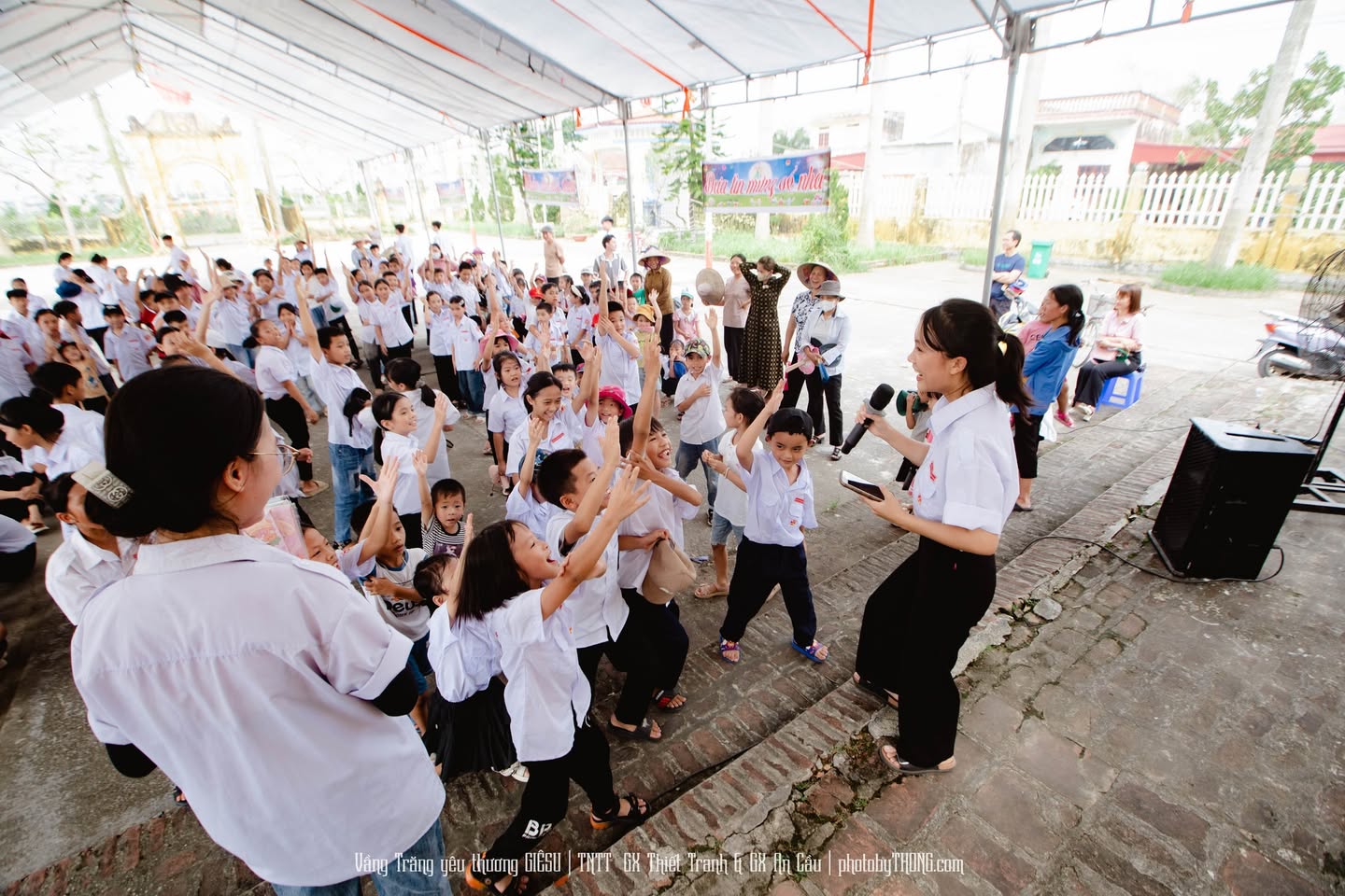 Liên xứ Thiết Tranh – An Cầu : Thánh lễ khai giảng năm học mới và chương trình trại hè,trung thu với chủ đề “ Vầng…