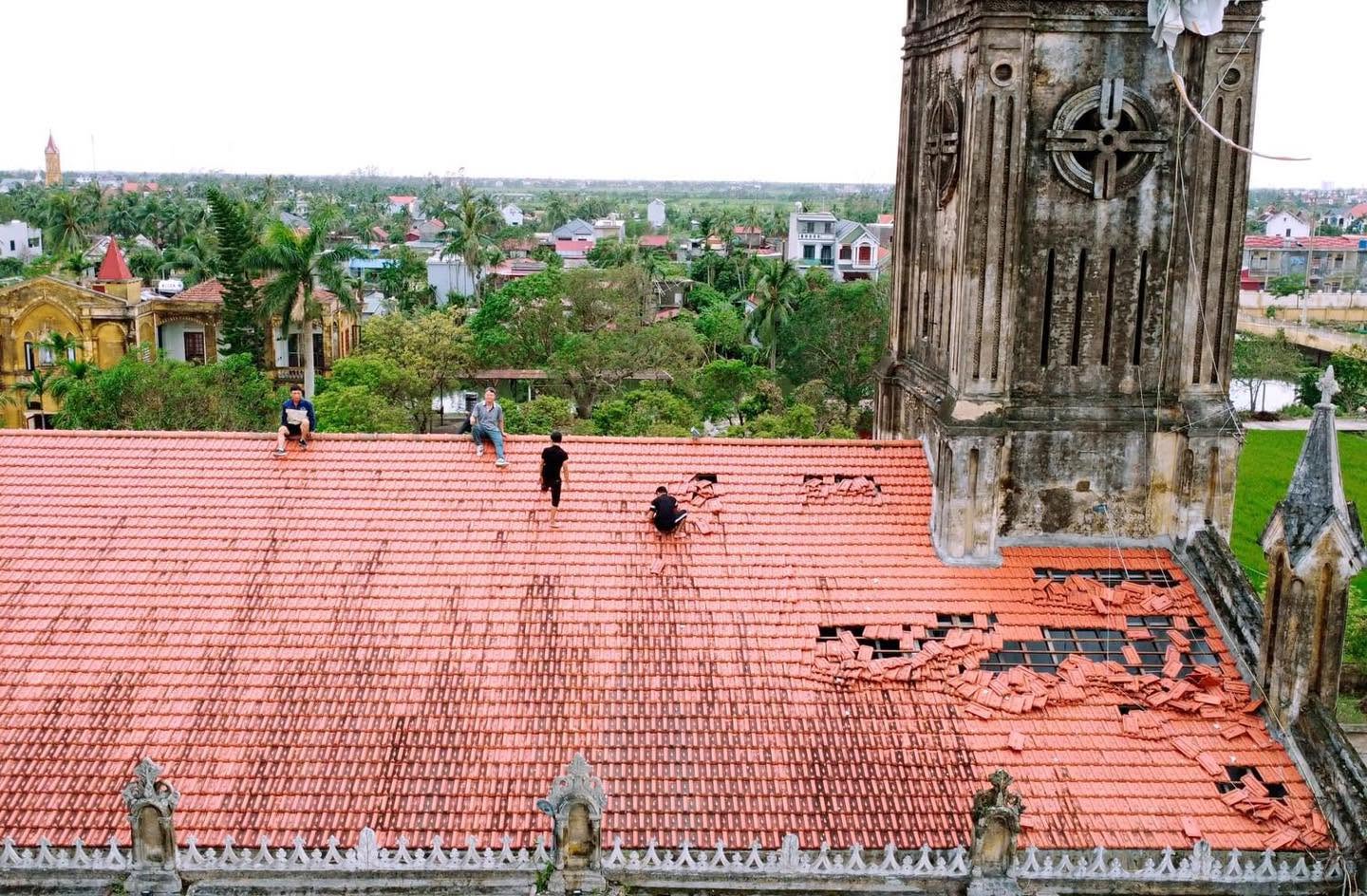 Giáo Xứ Thiết Tranh . Sau Bão Số 3 (09-09-2024)