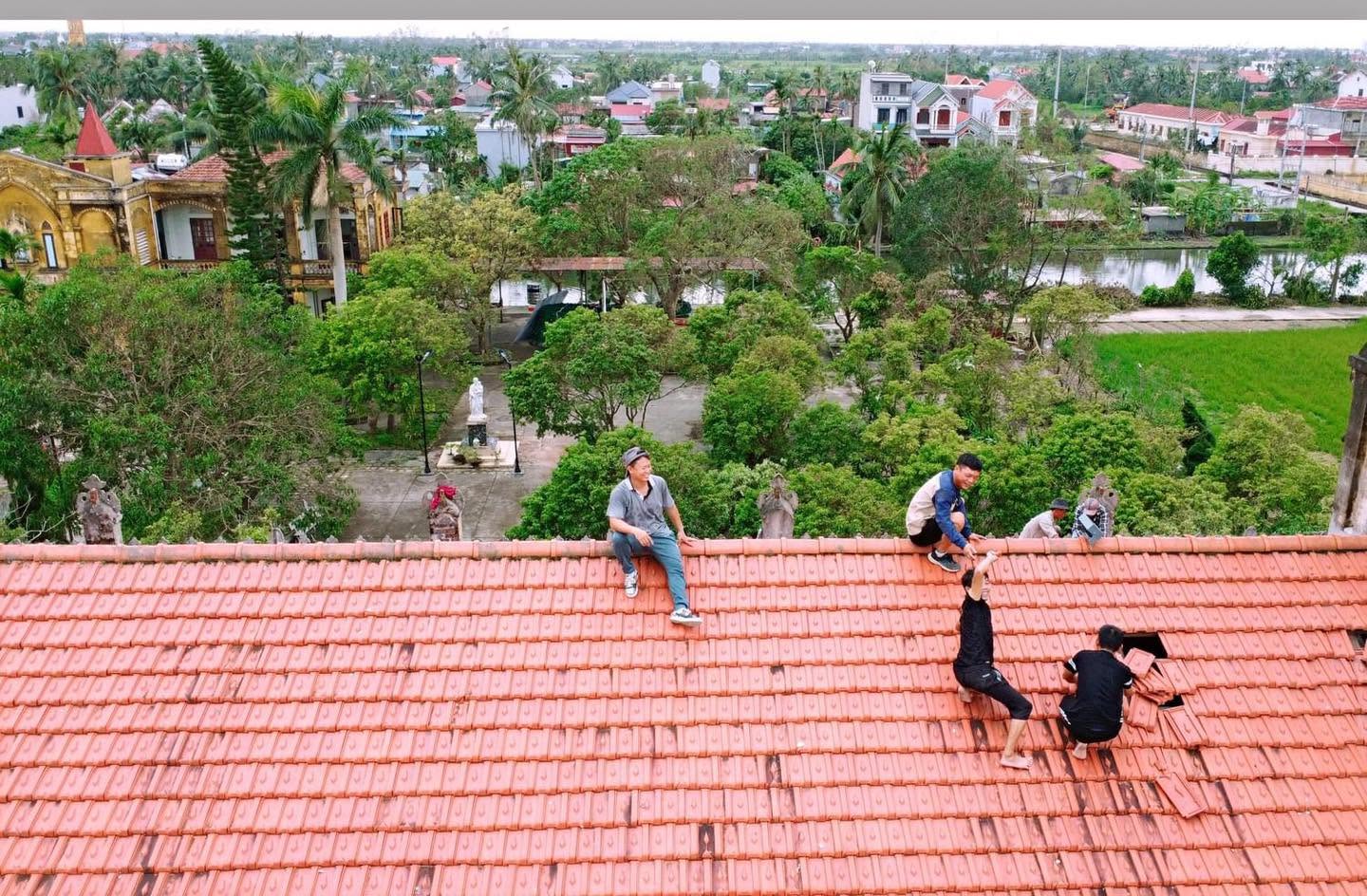 Giáo Xứ Thiết Tranh . Sau Bão Số 3 (09-09-2024)
