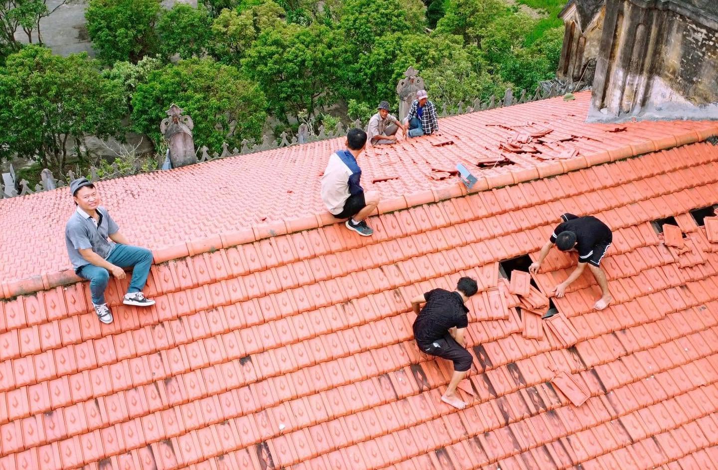 Giáo Xứ Thiết Tranh . Sau Bão Số 3 (09-09-2024)