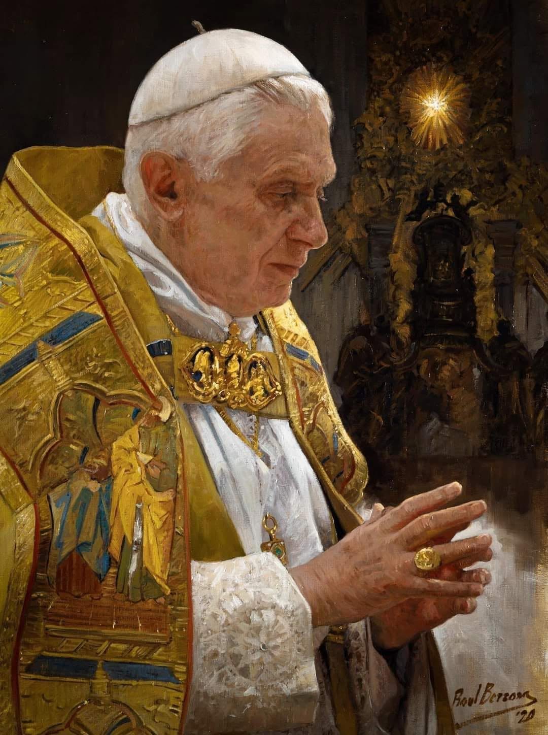 Cầu nguyện cho ĐTC Benedict XVI mới qua đời