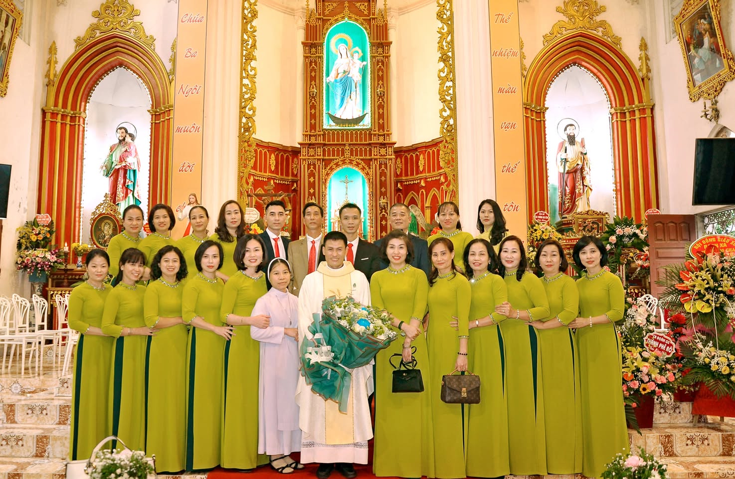 Cha Gioakim Vũ Văn Tuyền nhận xứ Bạch Xa