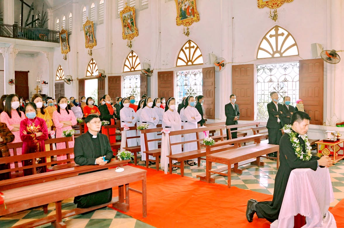 Cha Gioakim Vũ Văn Tuyền nhận xứ Bạch Xa