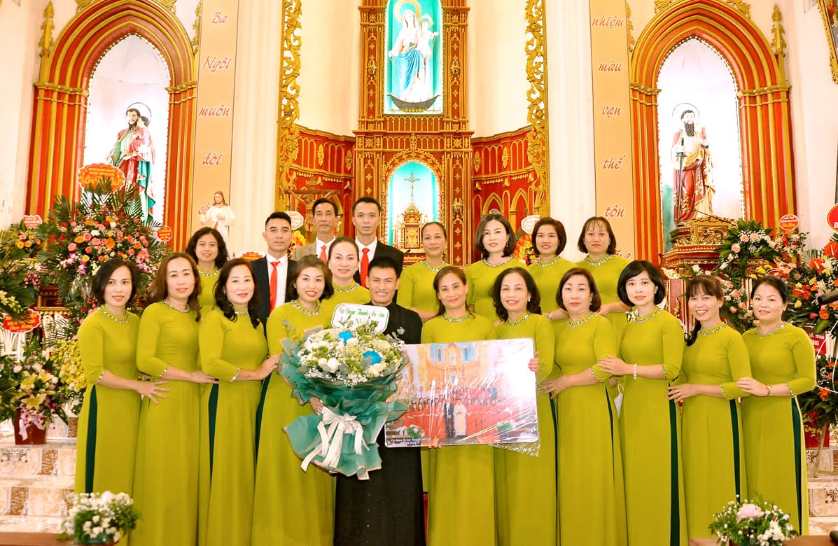 Cha Gioakim Vũ Văn Tuyền nhận xứ Bạch Xa